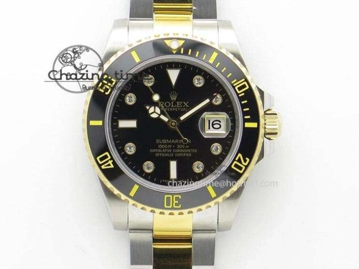 MiroTime 0220 EasyMatch Submariner 116618 LB Blue Ceramic YG Plated 904L Steel Clean 1:1 Best Edition VR 2092